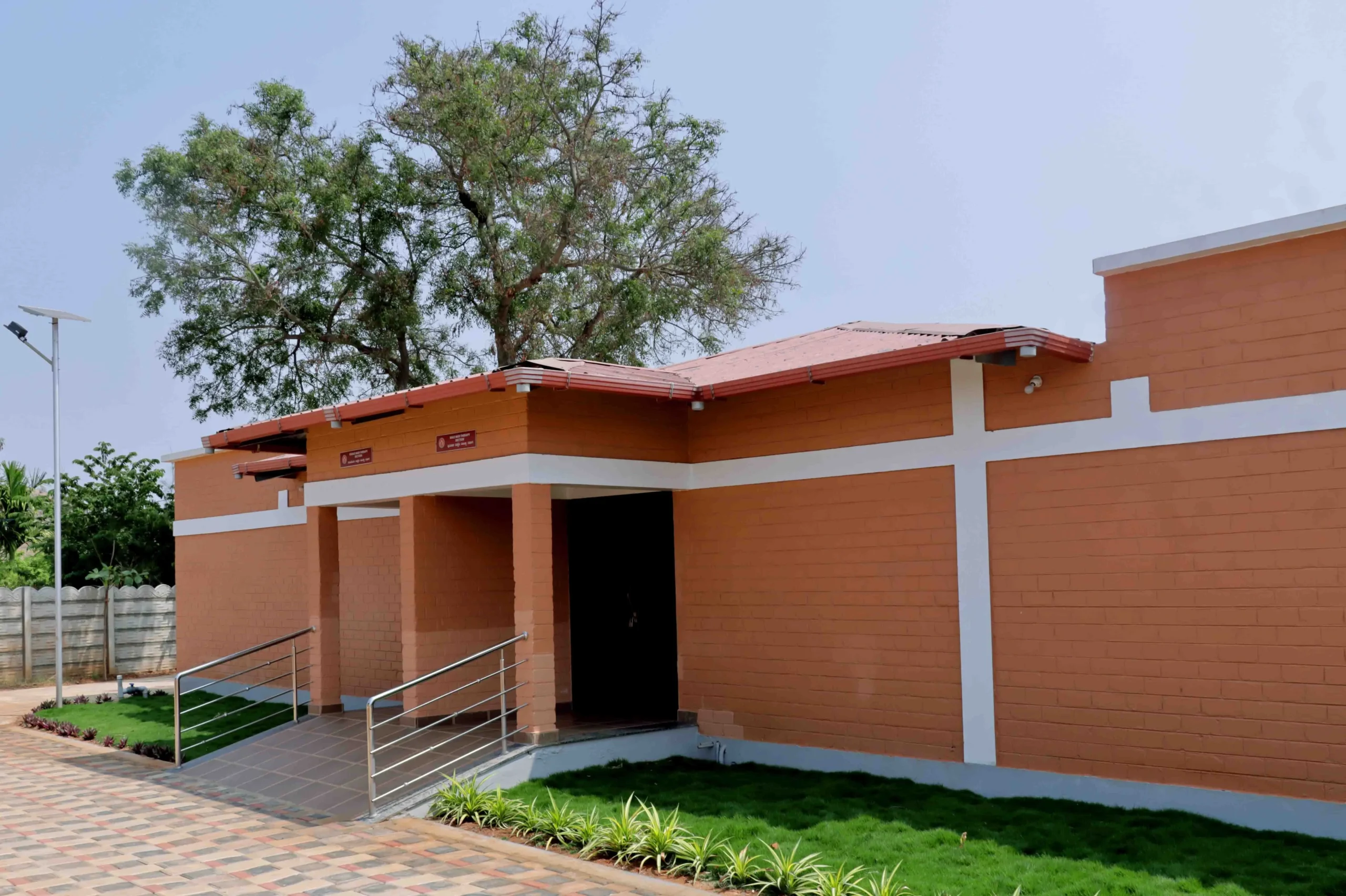 Mud Therapy section at Janani Yoga and Naturopathy Hospital